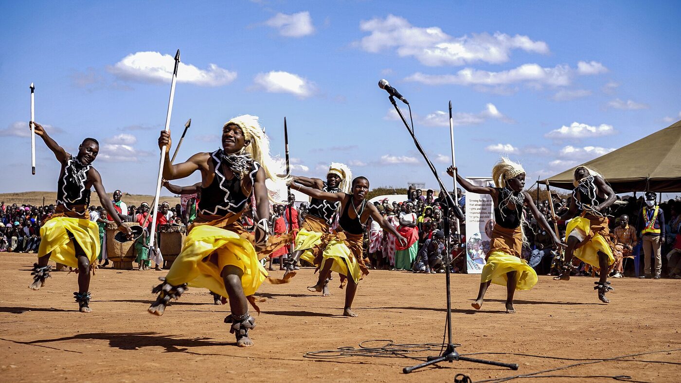 Community dance performance